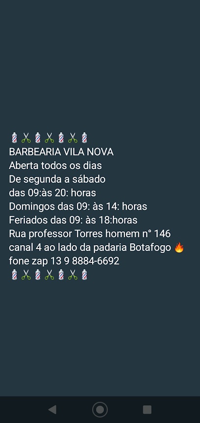Barbearia Vila Nova